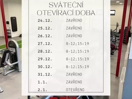 Sváteční otevírací doba