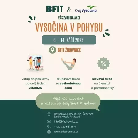 Vysočina v pohybu 2025